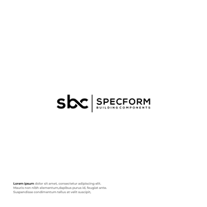 Diseño de Logo por Mantra™ para Specform Building Components LLC | Diseño: #35272290