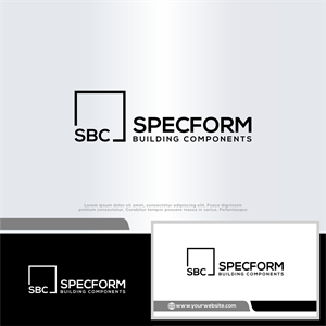 Logo Design by win it for Specform Building Components LLC | Design: #35267266