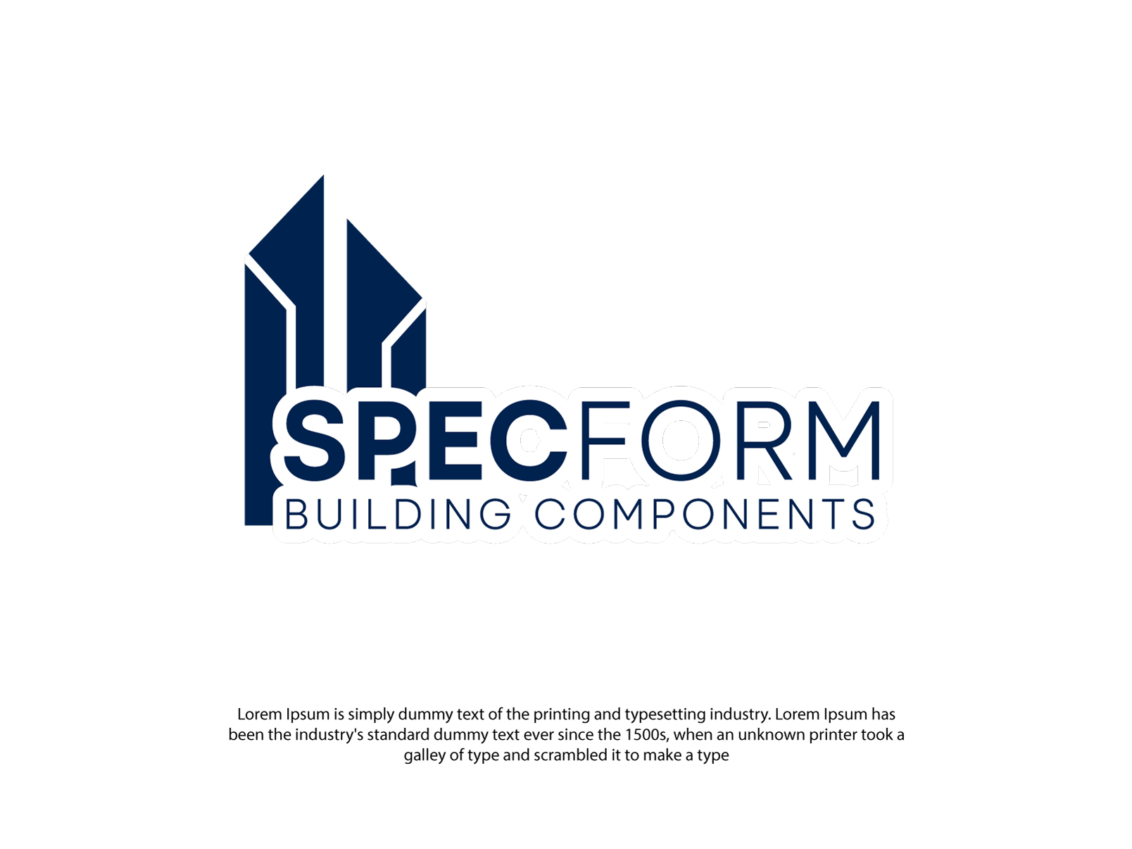 Logo Design by Md. Jubayer for Specform Building Components LLC | Design #35289011