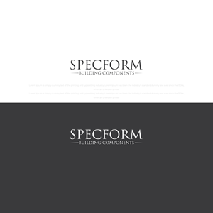 Logo Design by Logo Maker Zone for Specform Building Components LLC | Design: #35273549