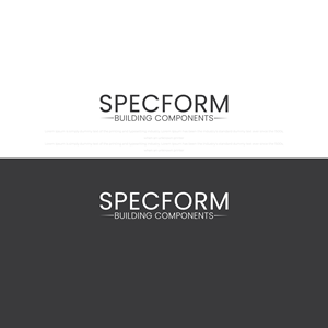 Logo Design by Logo Maker Zone for Specform Building Components LLC | Design: #35273566