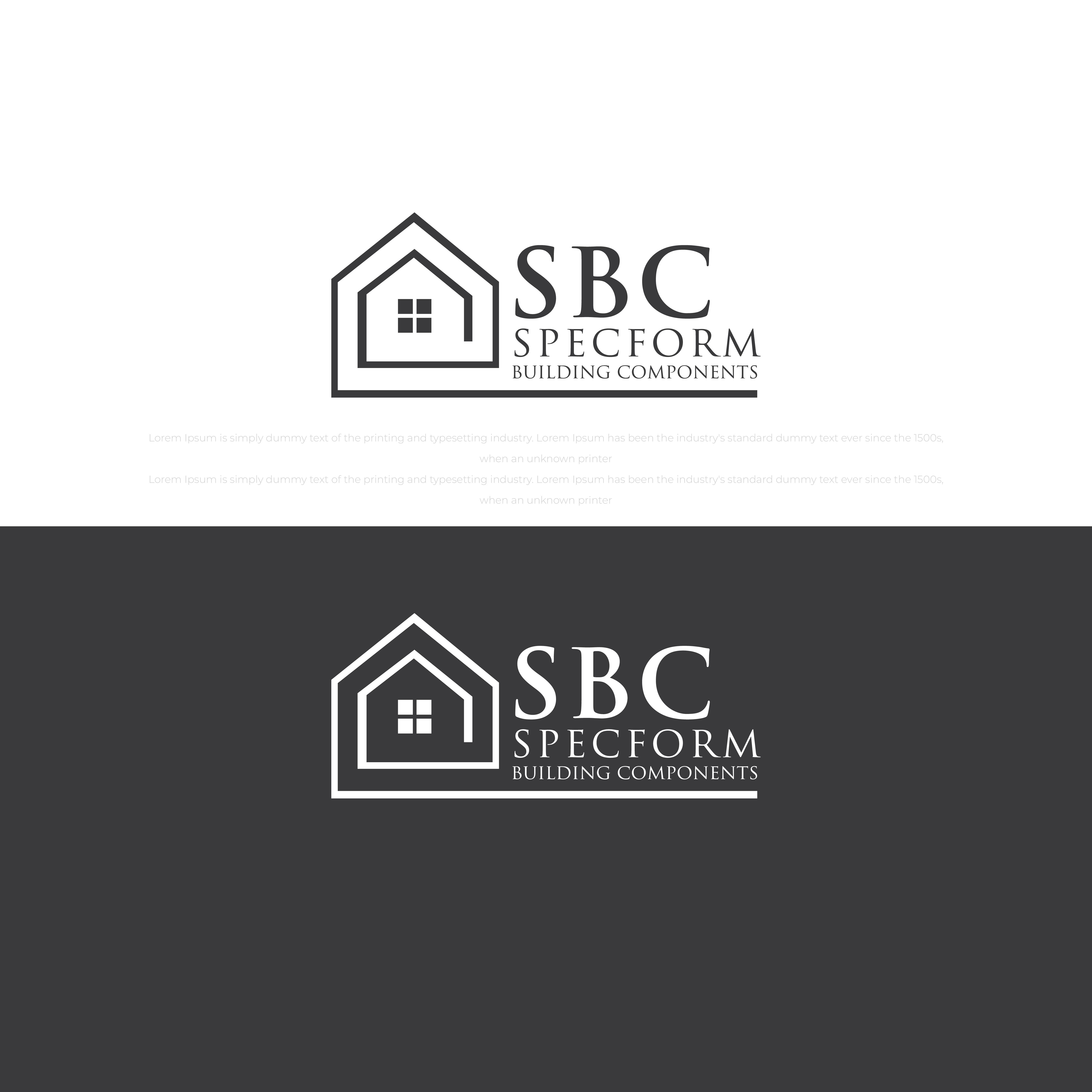 Logo Design by Logo Maker Zone for Specform Building Components LLC | Design #35276436