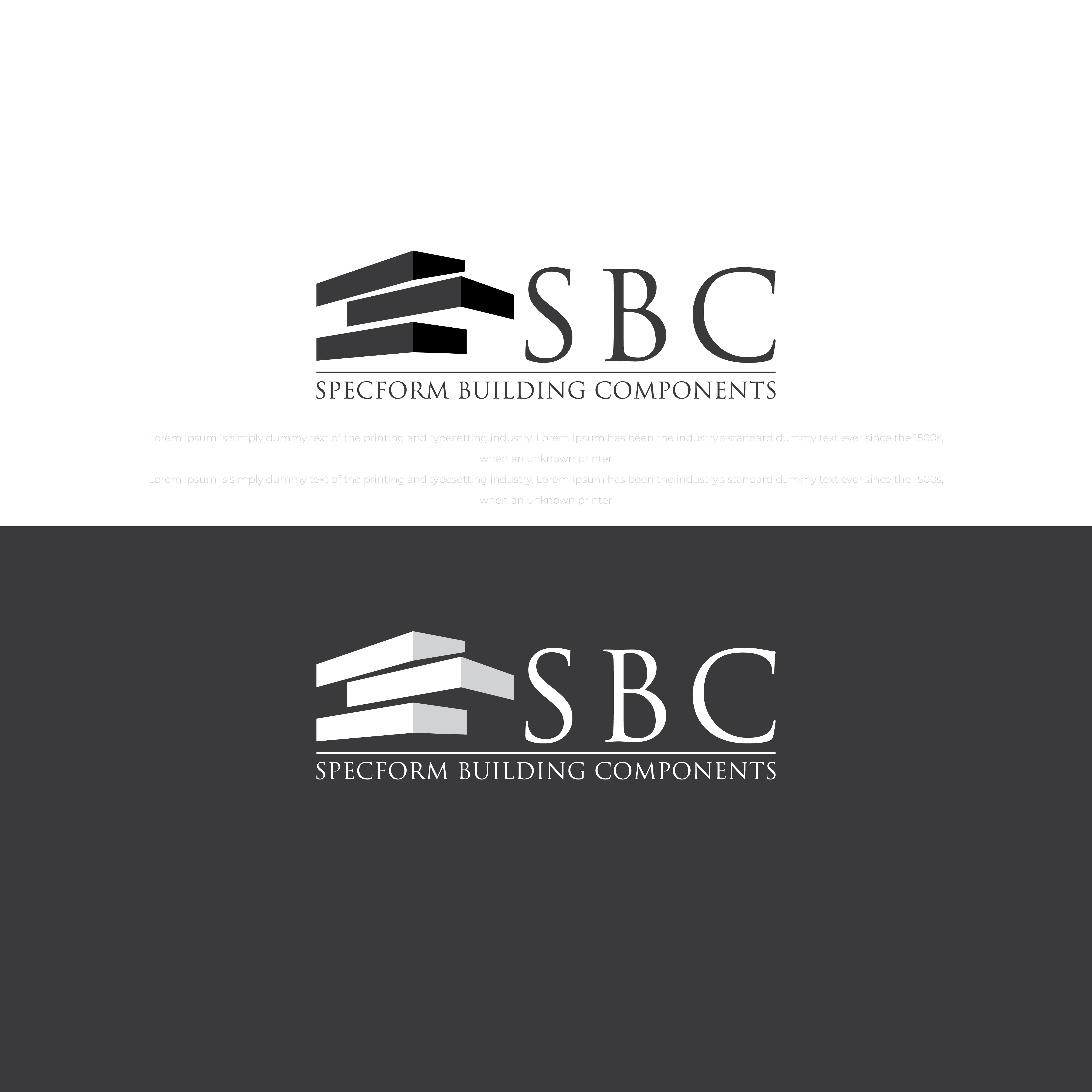 Logo Design by Logo Maker Zone for Specform Building Components LLC | Design #35276612