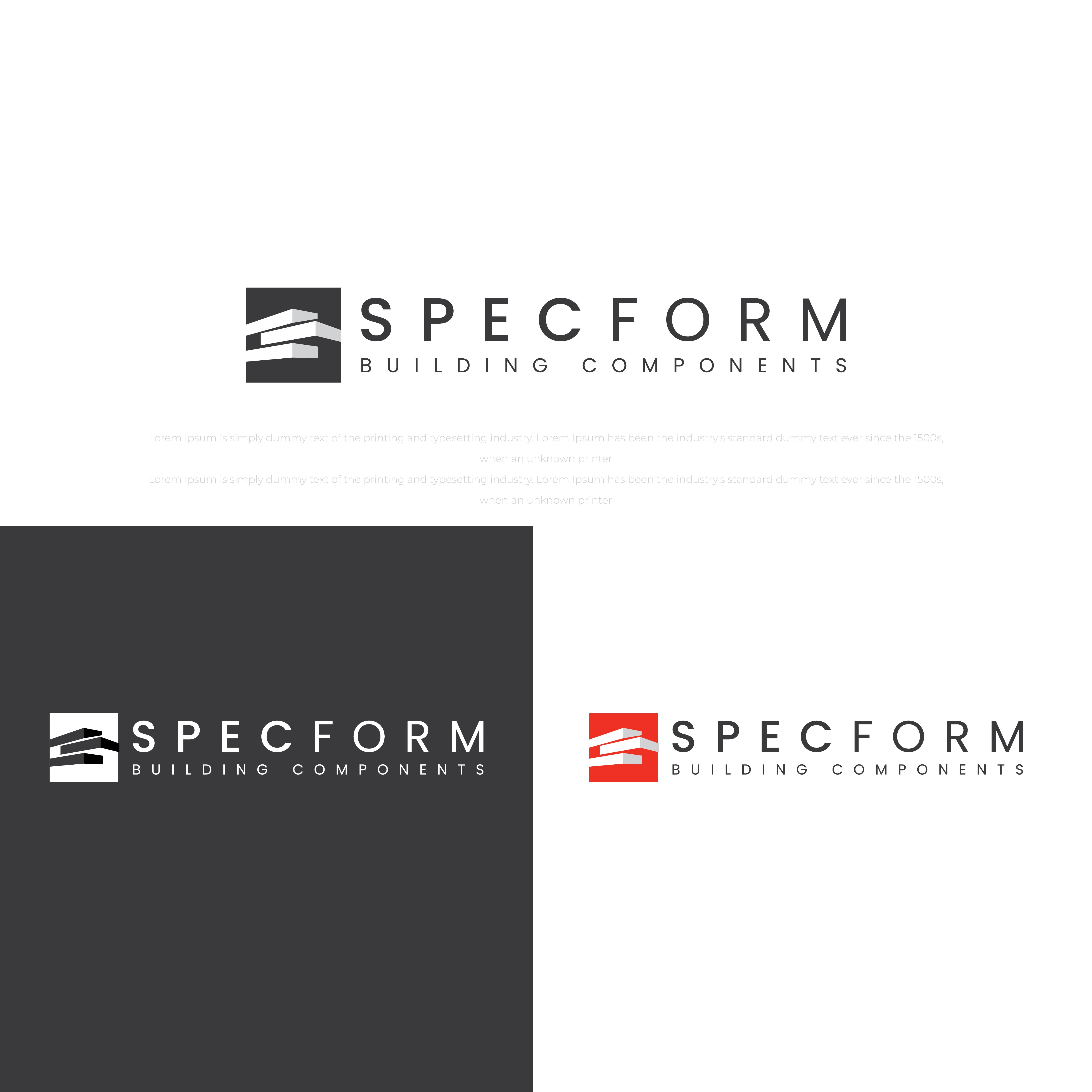Design de Logo par Logo Maker Zone pour Specform Building Components LLC | Design #35285216
