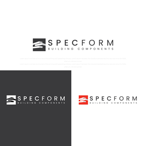 Logo-Design von Logo Maker Zone für Specform Building Components LLC | Design: #35285216