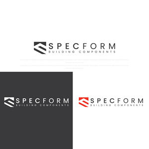 Design de Logo par Logo Maker Zone pour Specform Building Components LLC | Design : #35285607