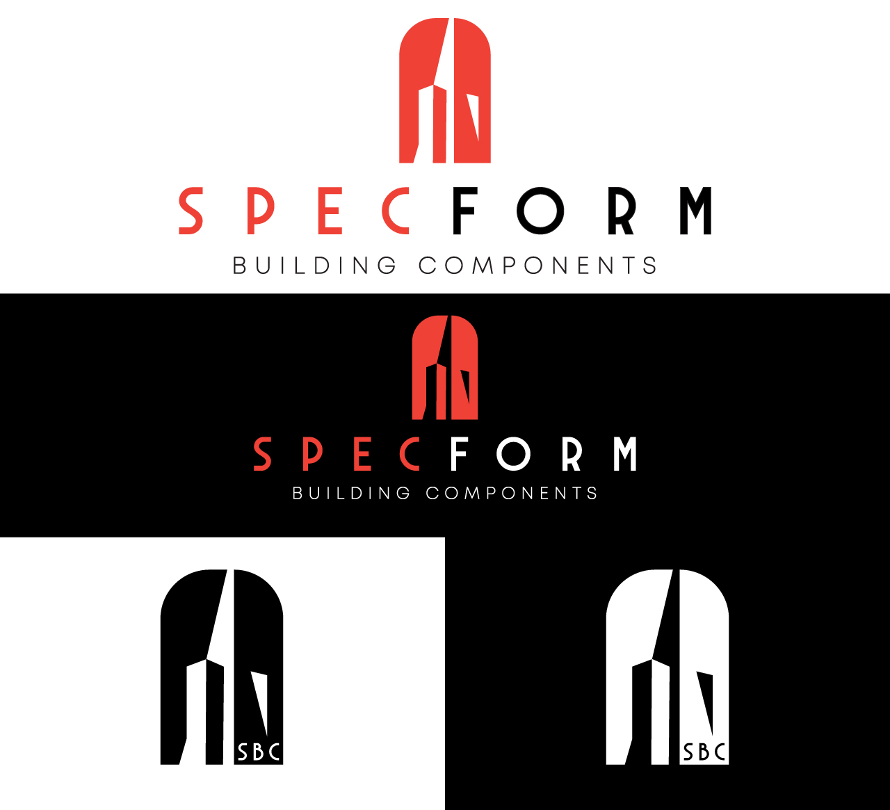 Logo Design by aqibzahir for Specform Building Components LLC | Design #35287677