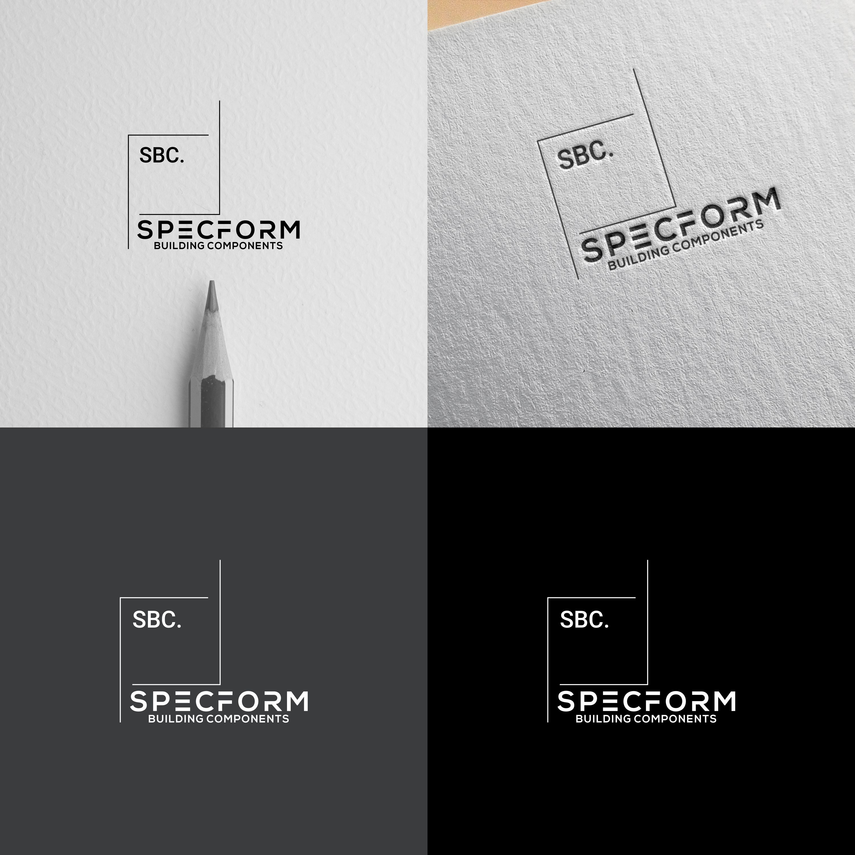 Diseño de Logo por Berkah_Bandot para Specform Building Components LLC | Diseño #35279808