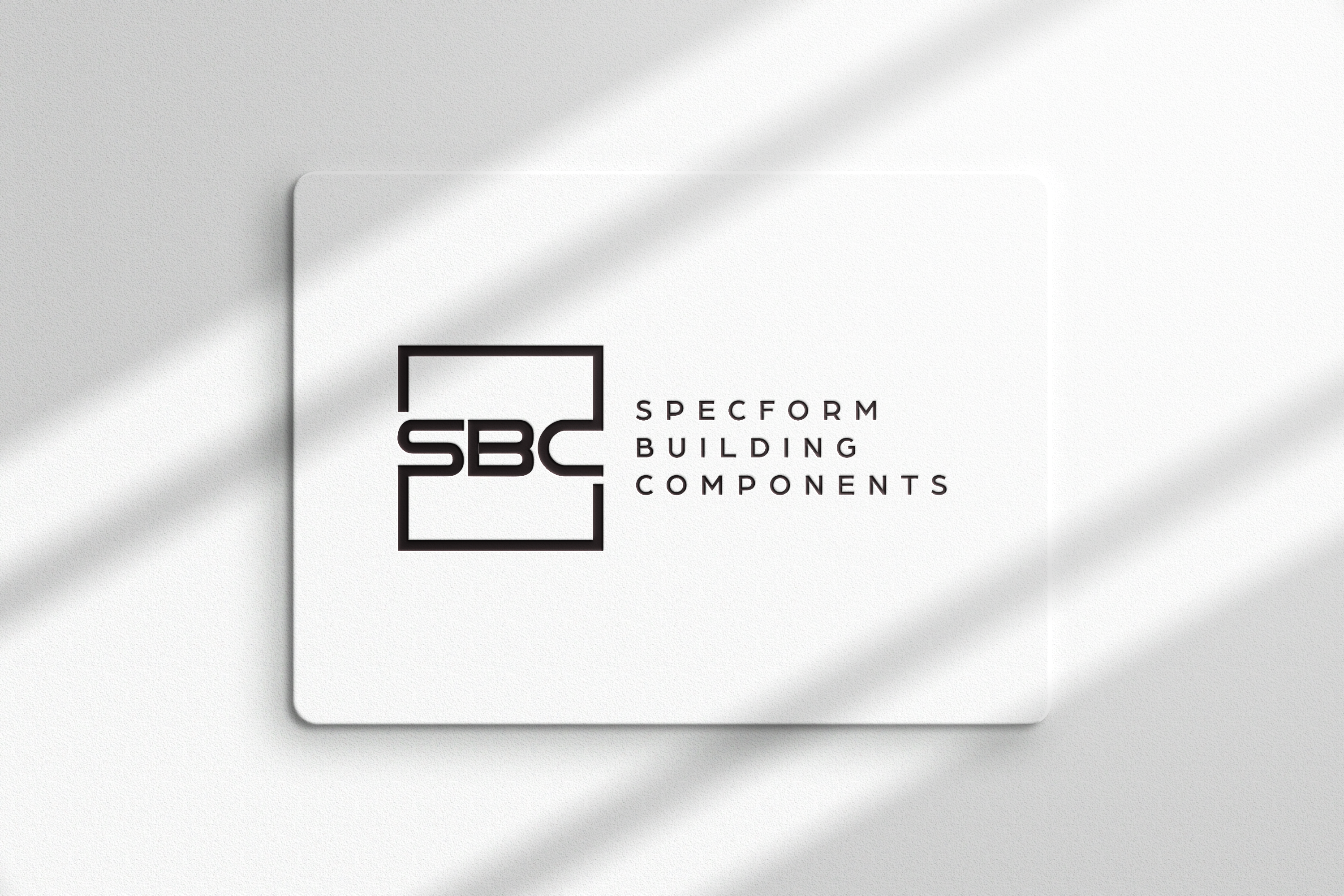 Logo-Design von JoiceSinatra für Specform Building Components LLC | Design #35278057