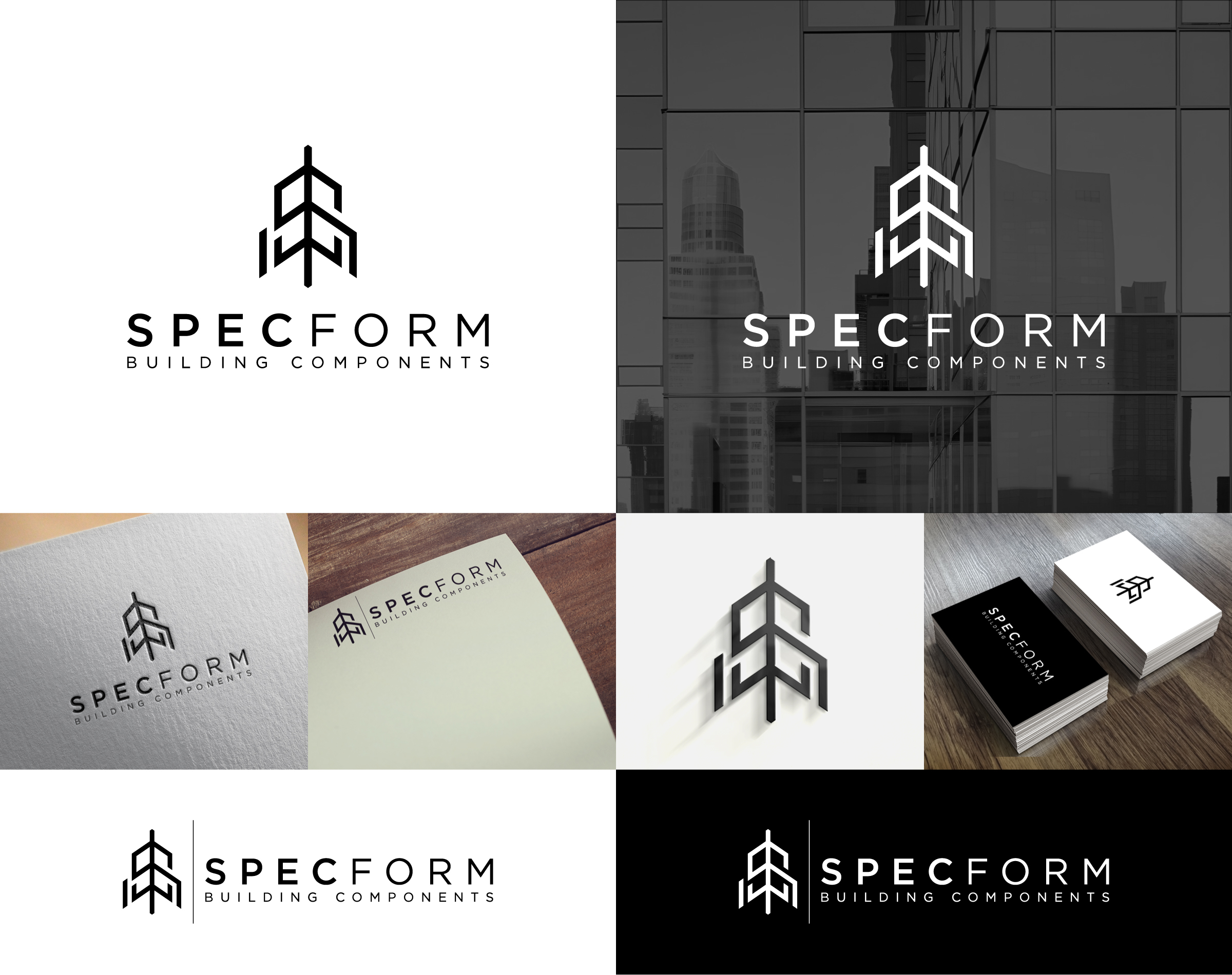 Diseño de Logo por NineOwl para Specform Building Components LLC | Diseño #35287444