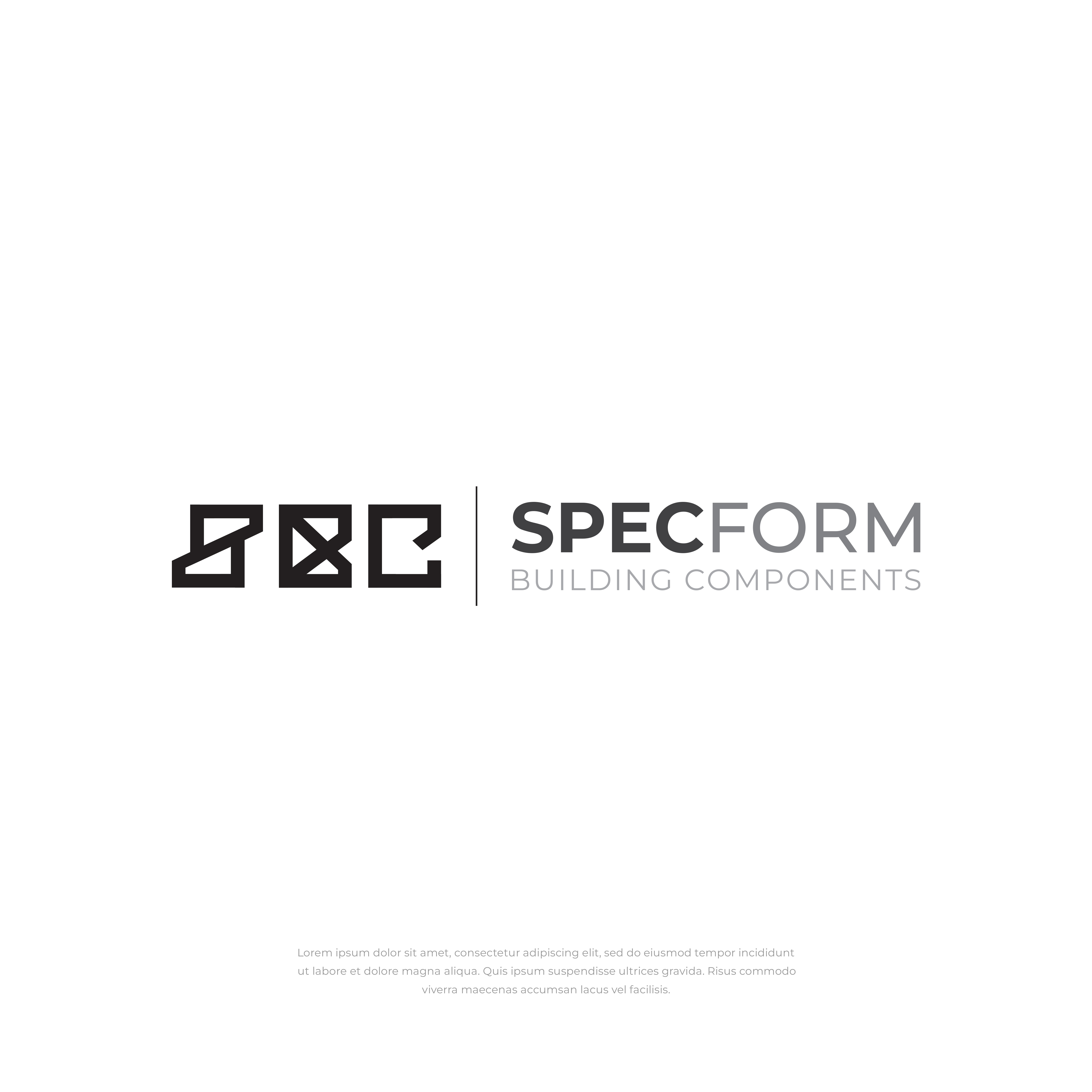 Diseño de Logo por vramar.roy para Specform Building Components LLC | Diseño #35272607