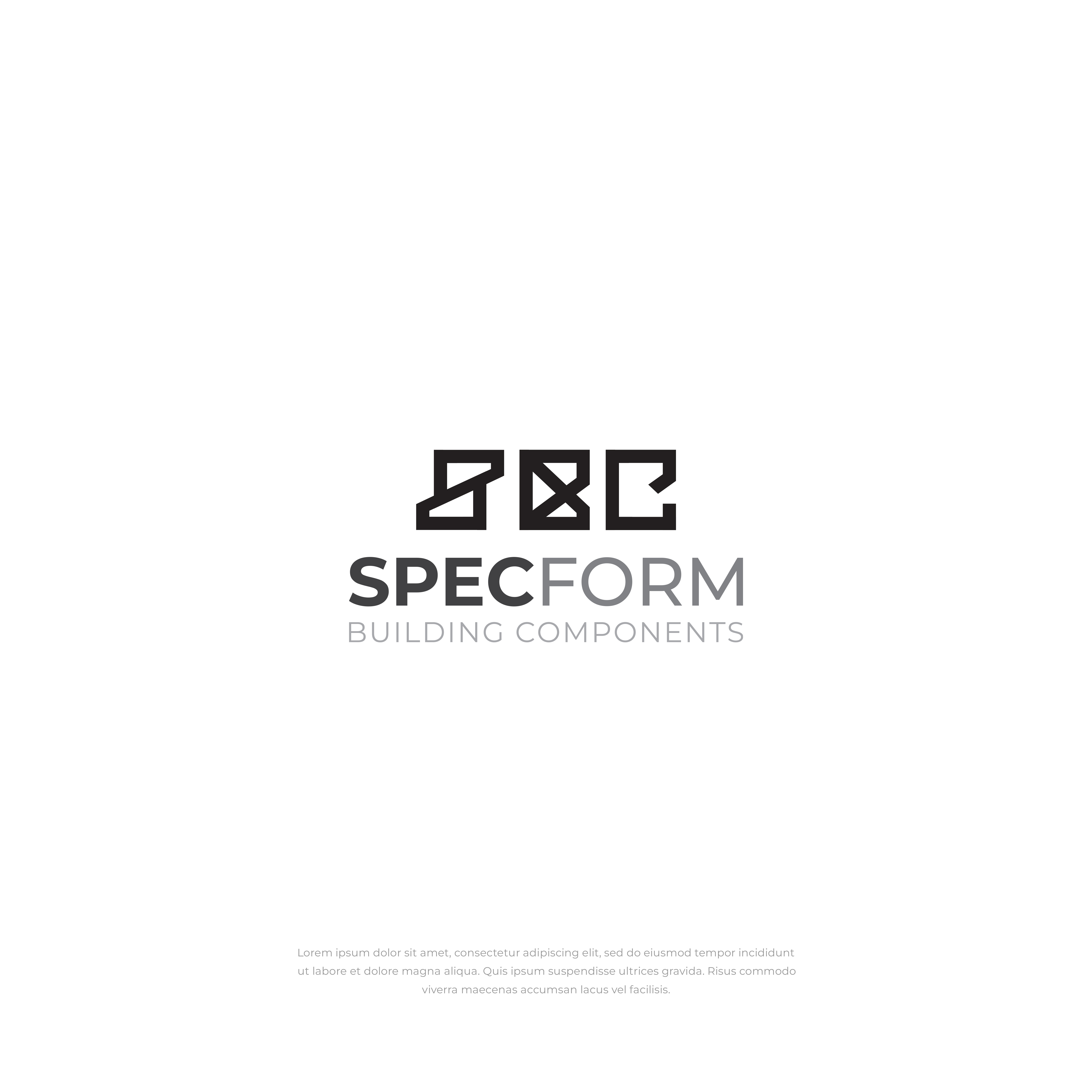 Diseño de Logo por vramar.roy para Specform Building Components LLC | Diseño #35272608