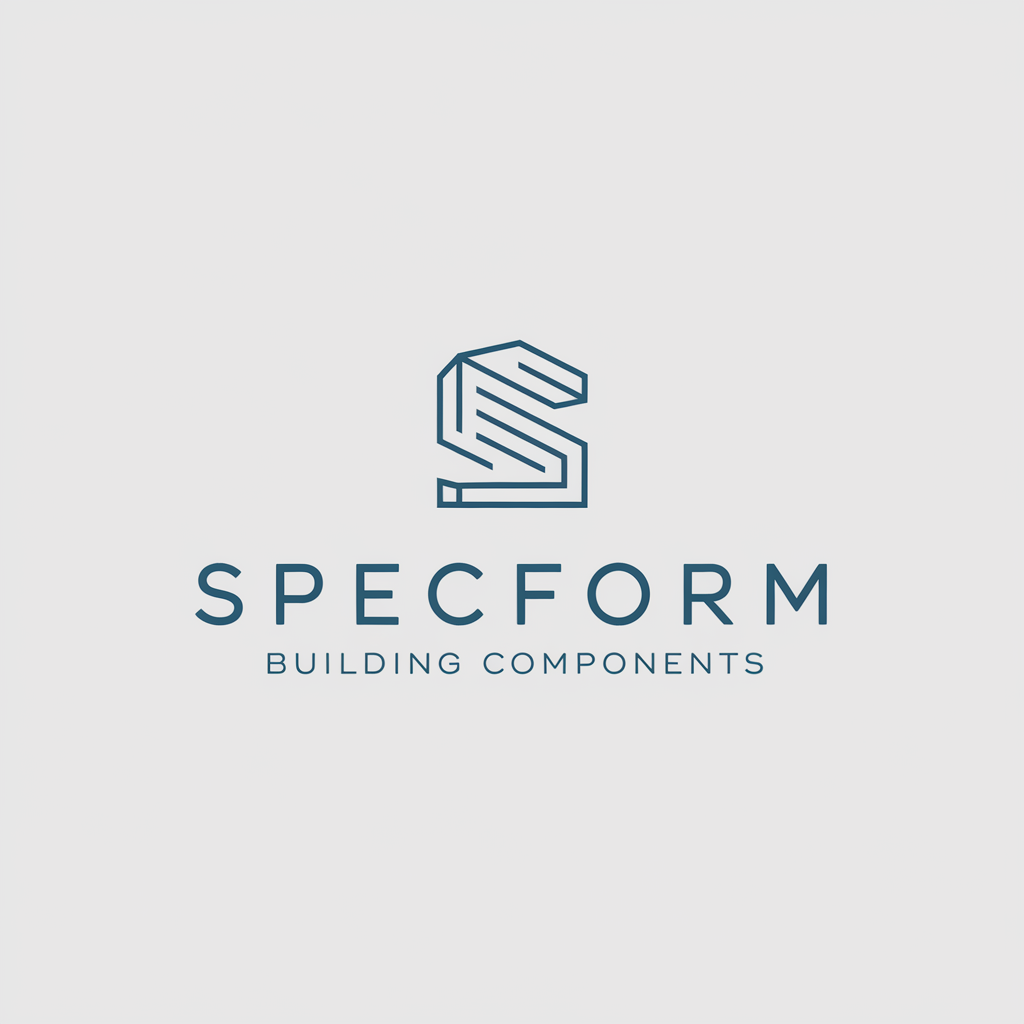 Logo Design by USIAD ANAS for Specform Building Components LLC | Design #35266959