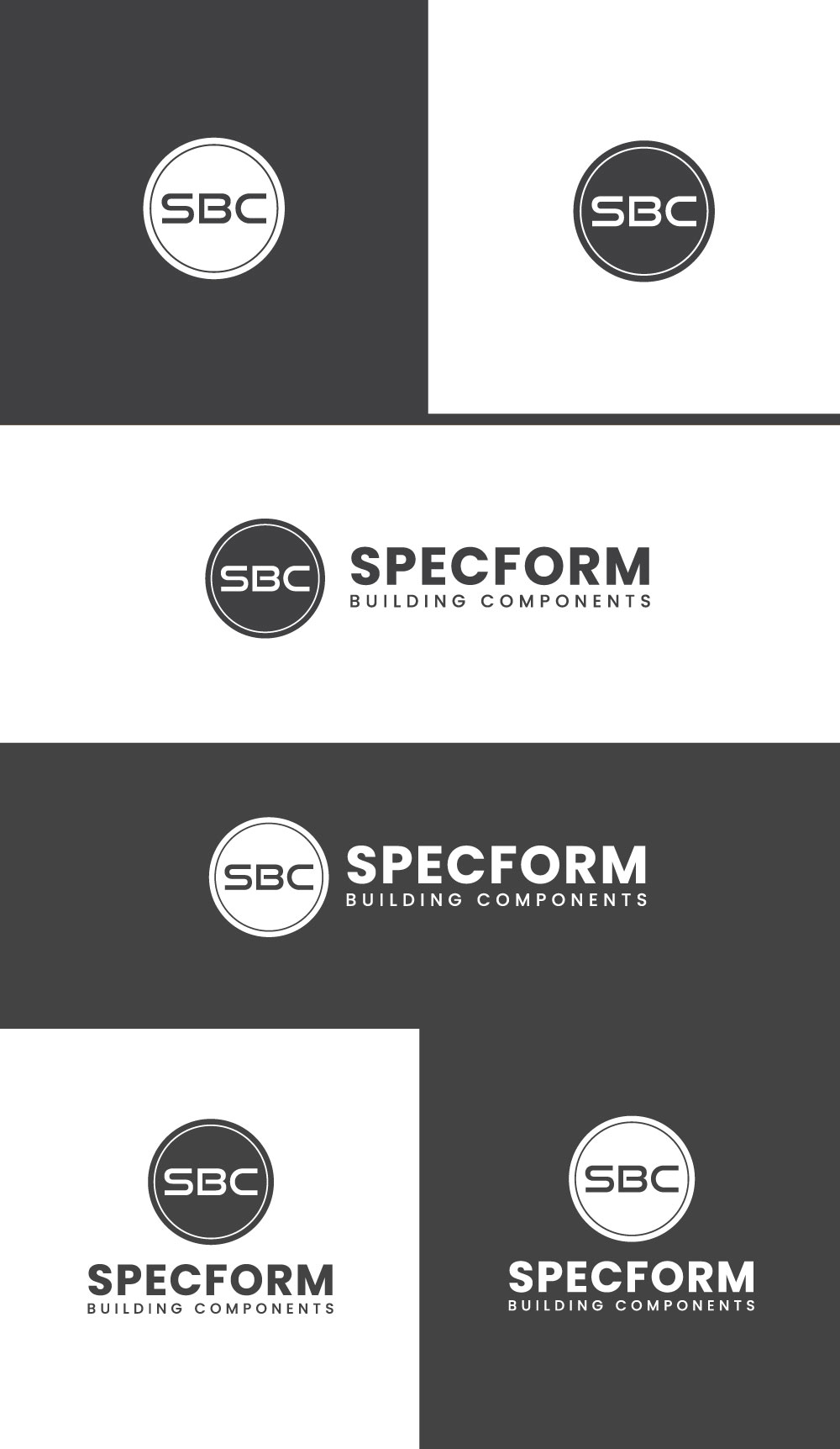 Diseño de Logo por Maria's Creation para Specform Building Components LLC | Diseño #35269706