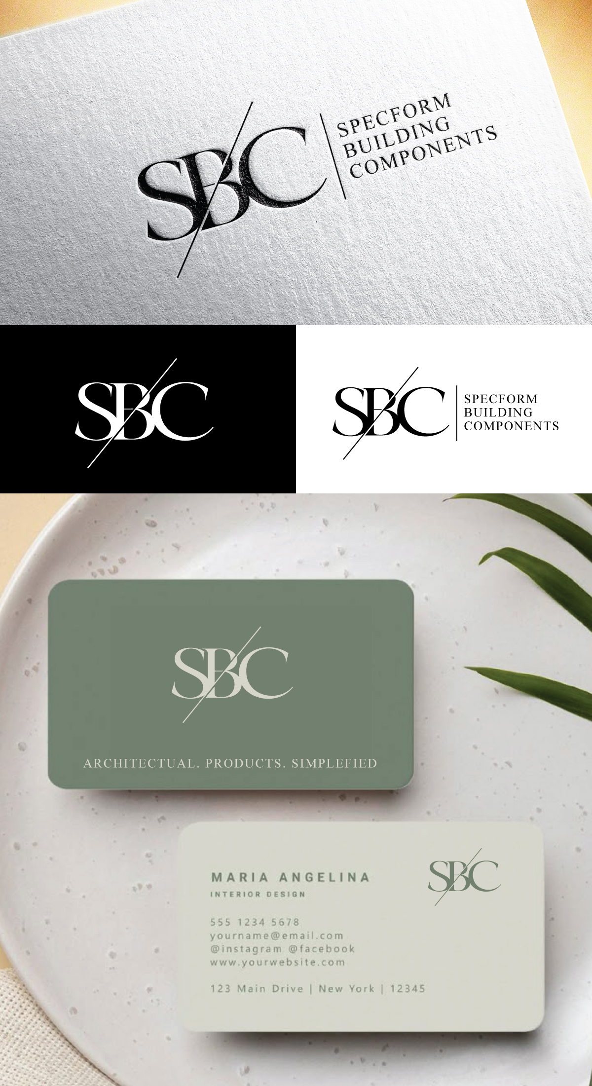 Logo Design by step forward 2 for Specform Building Components LLC | Design #35269051