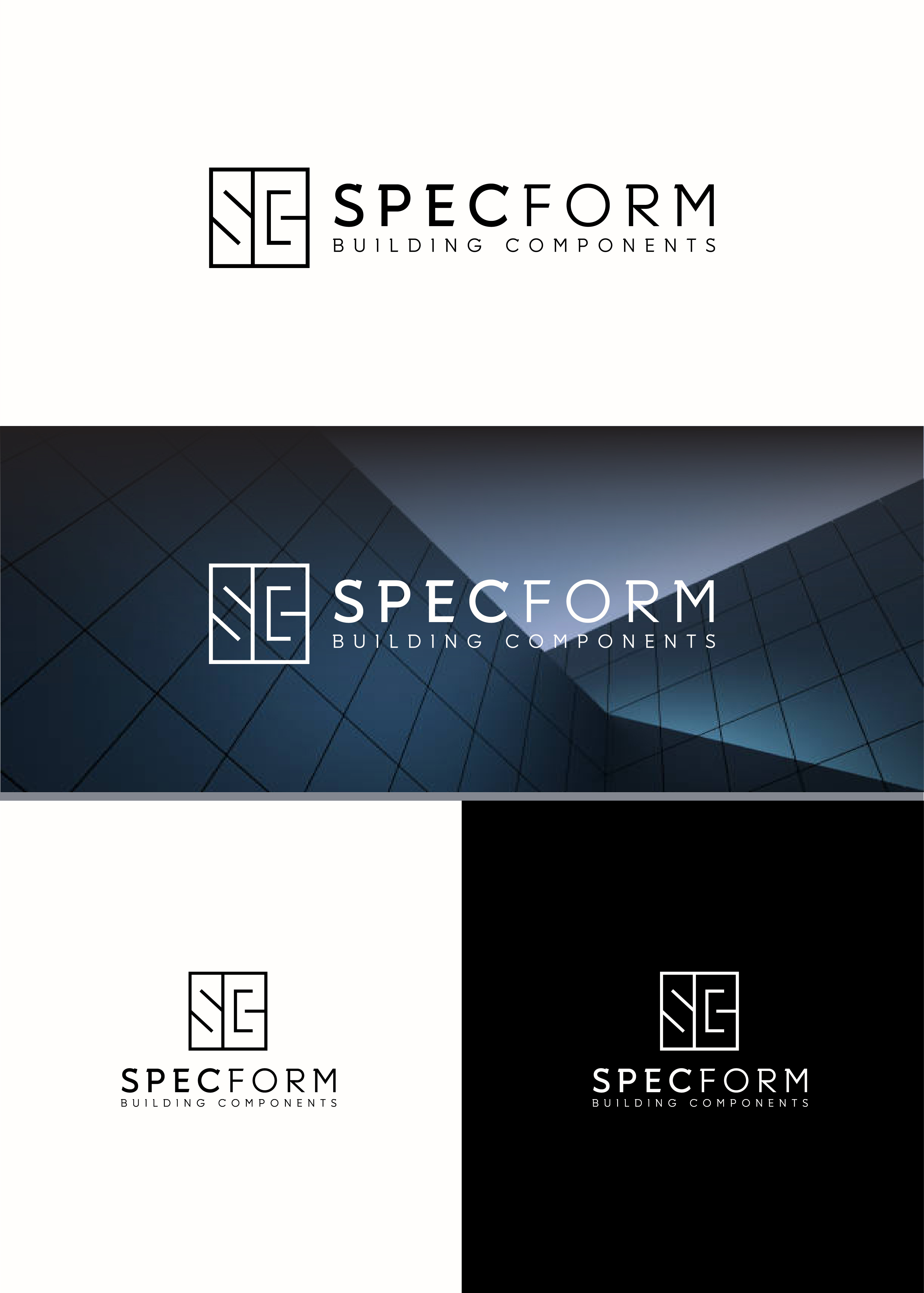 Logo-Design von DesignUniq für Specform Building Components LLC | Design #35273743