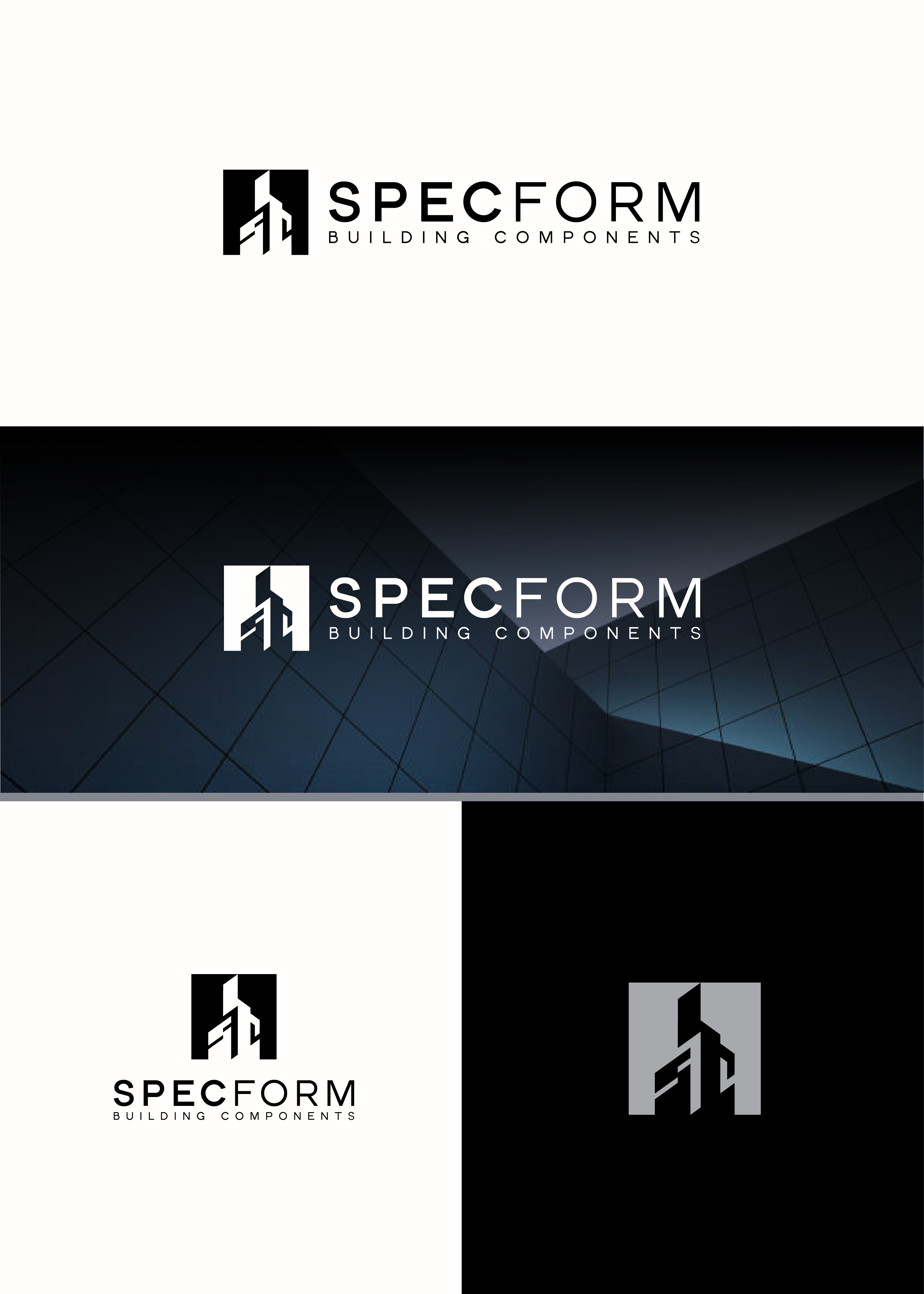 Logo Design by DesignUniq for Specform Building Components LLC | Design #35285697