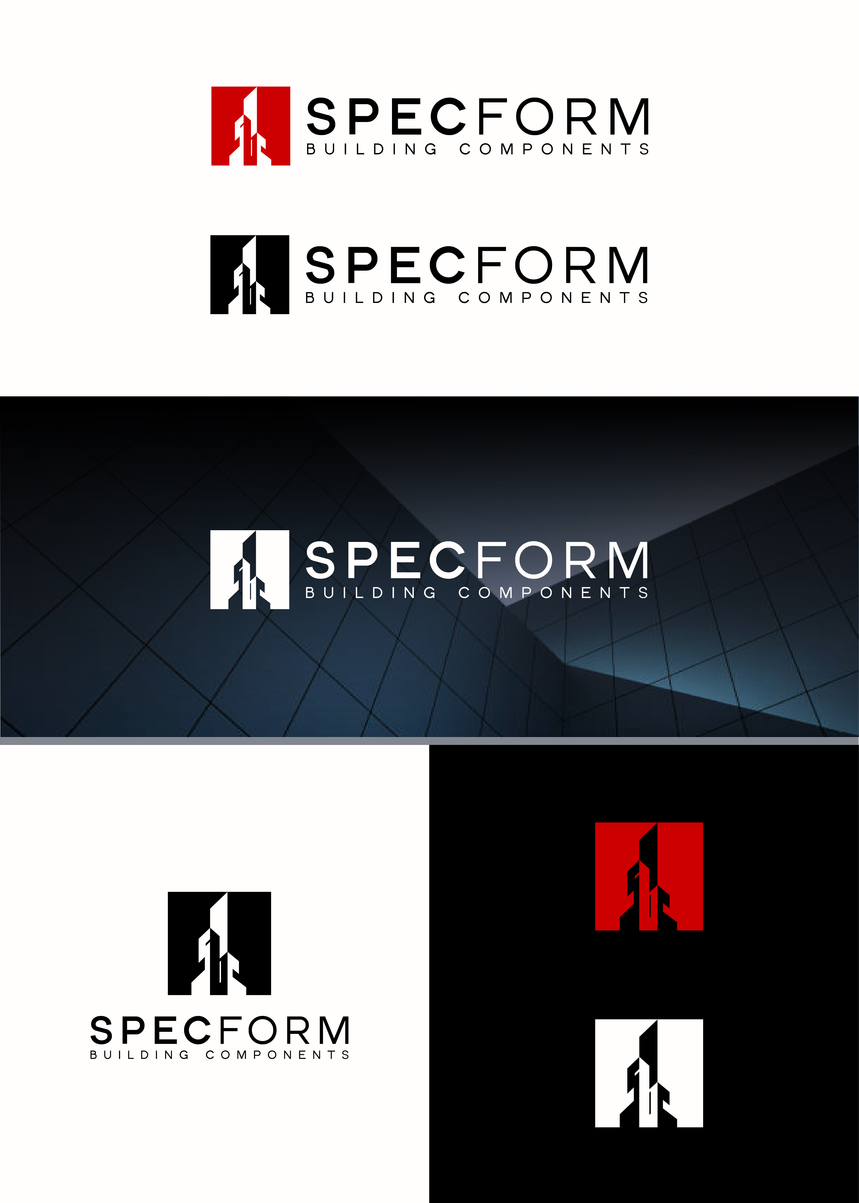 Logo Design by DesignUniq for Specform Building Components LLC | Design #35288170