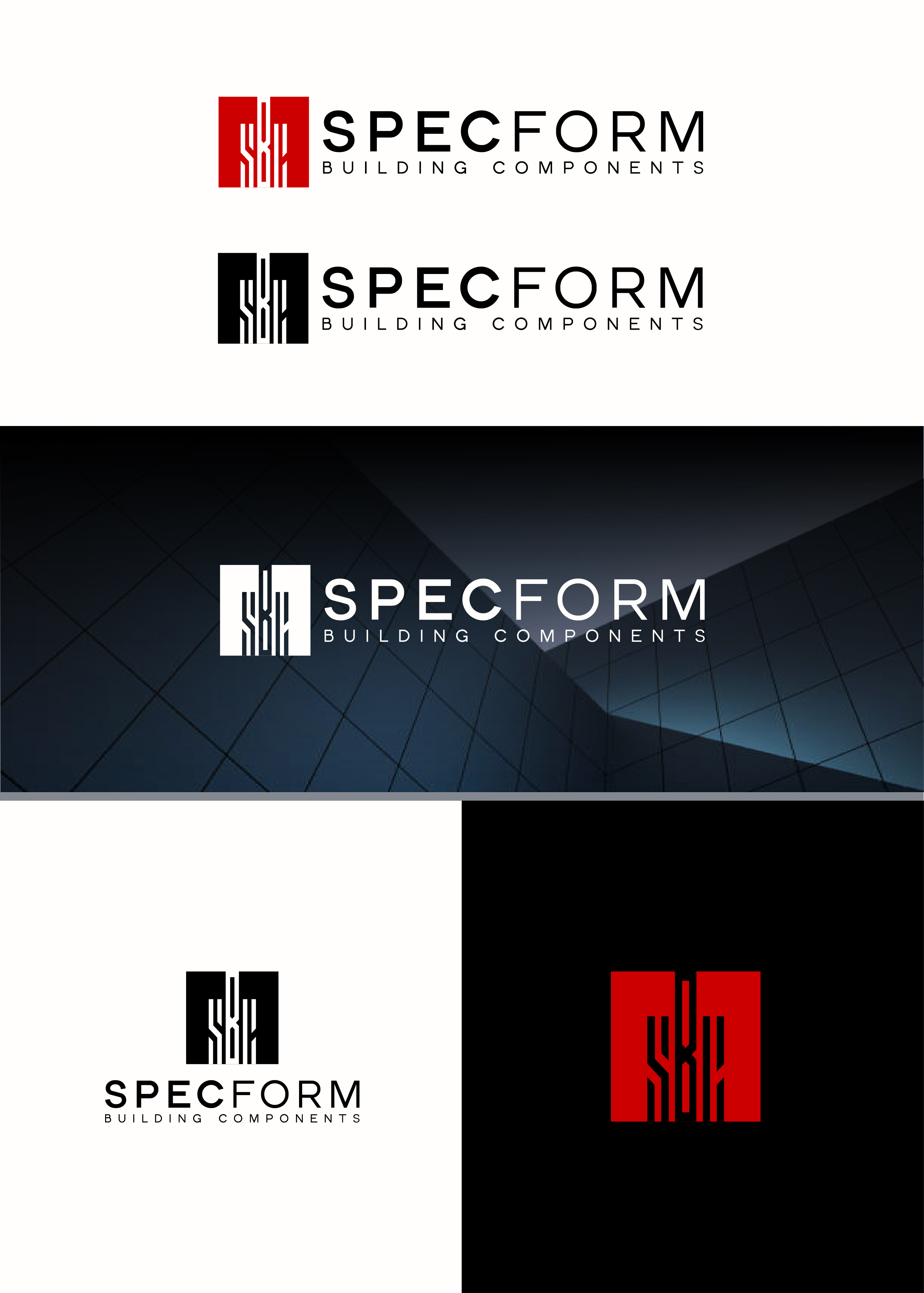 Logo Design by DesignUniq for Specform Building Components LLC | Design #35288684