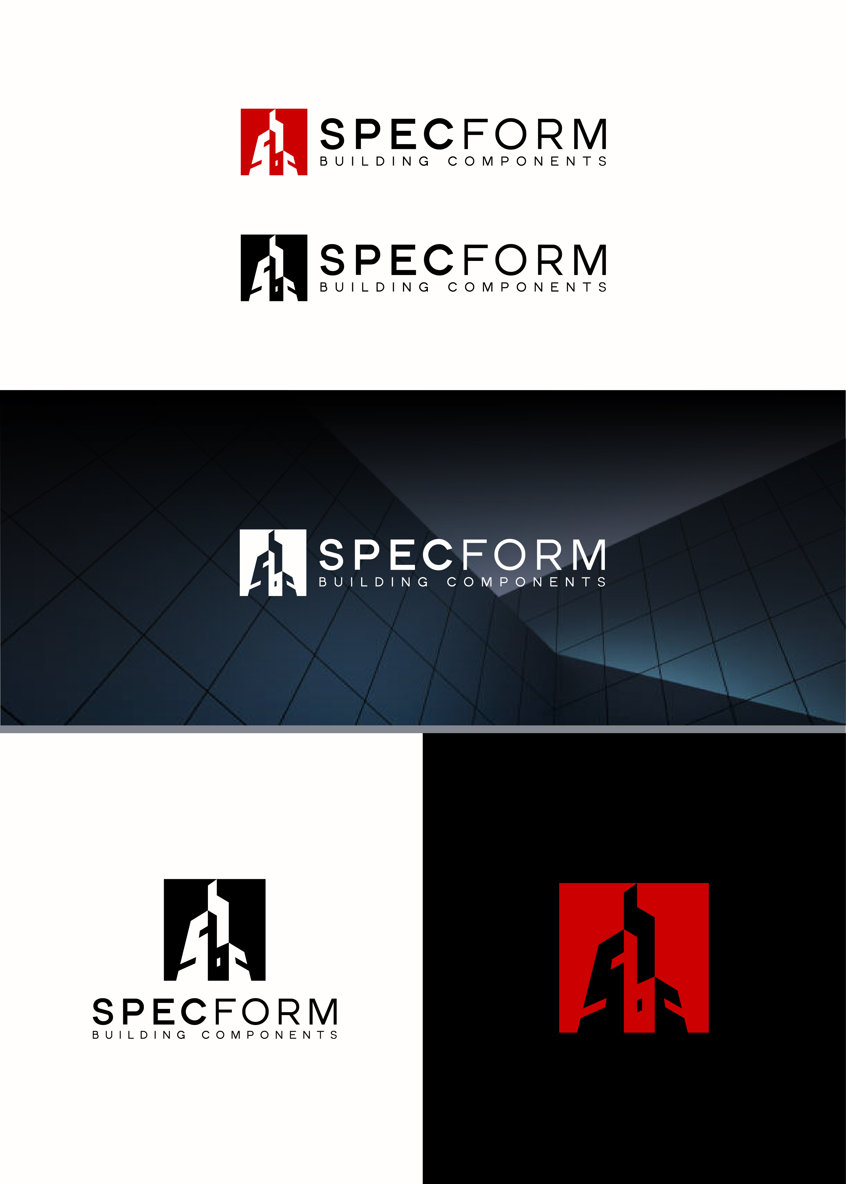 Logo Design by DesignUniq for Specform Building Components LLC | Design #35289618