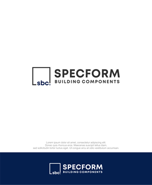 Logo Design by M.Syaiful Huda for Specform Building Components LLC | Design: #35267776