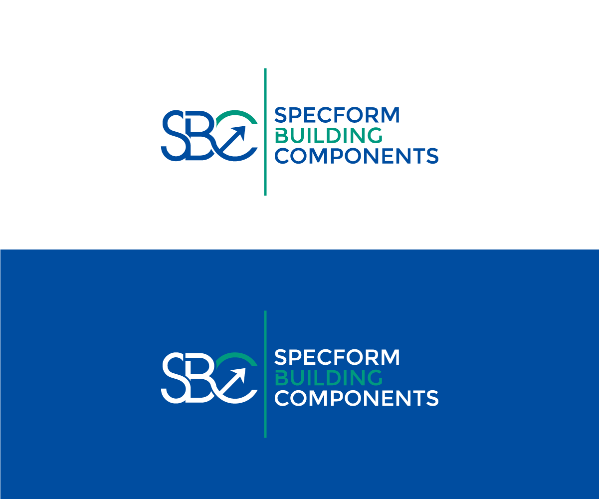 Logo Design by AlphabetZero.co.uk for Specform Building Components LLC | Design #35277451