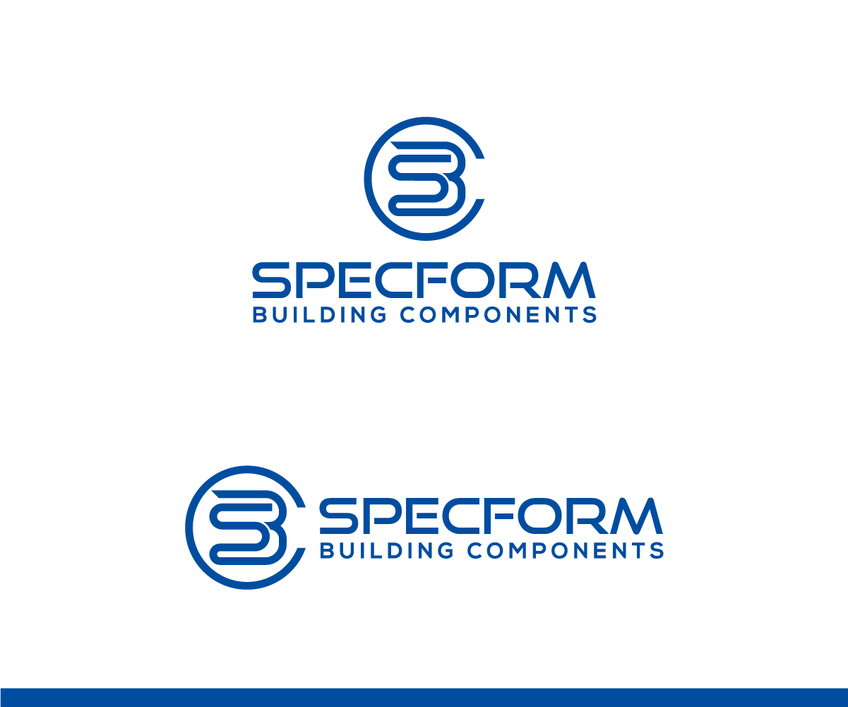 Logo Design by AlphabetZero.co.uk for Specform Building Components LLC | Design #35283747