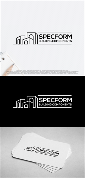 Logo Design by shiroRo for Specform Building Components LLC | Design: #35294422