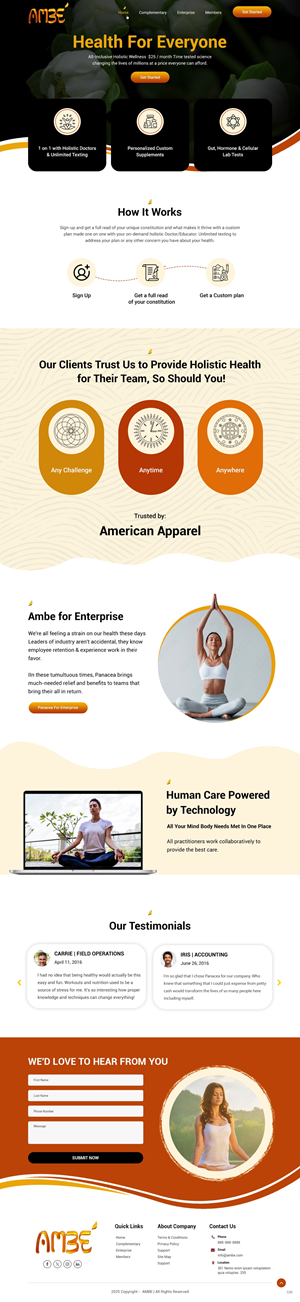 Web Design par pb pour ce projet | Design : #35272925