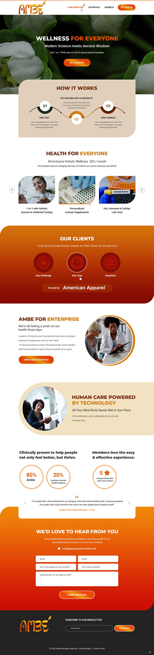 Web Design par pb pour ce projet | Design : #35272927