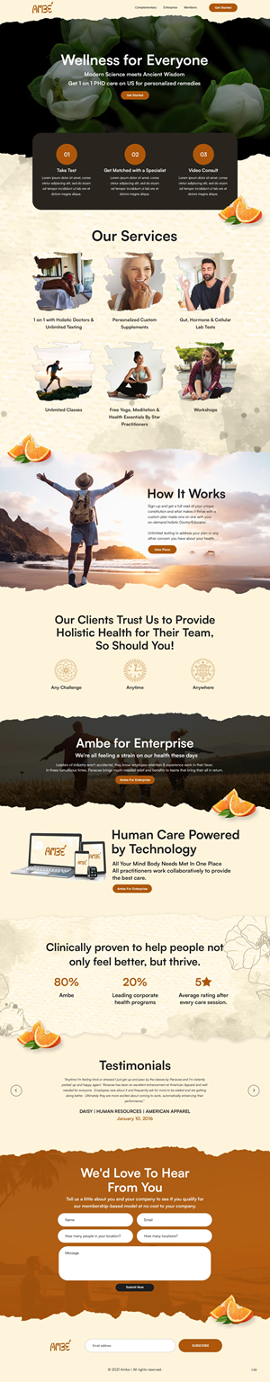 Web Design par pb pour ce projet | Design : #35272928