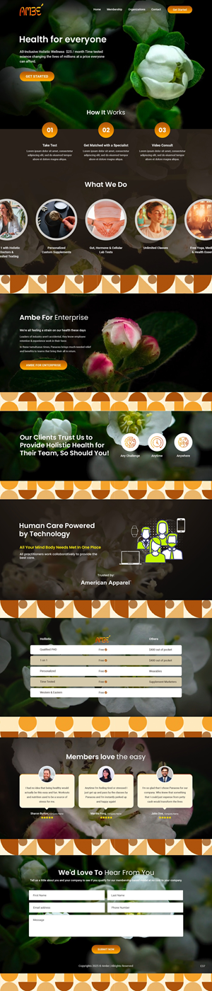 Web Design by pb for this project | Design: #35302715