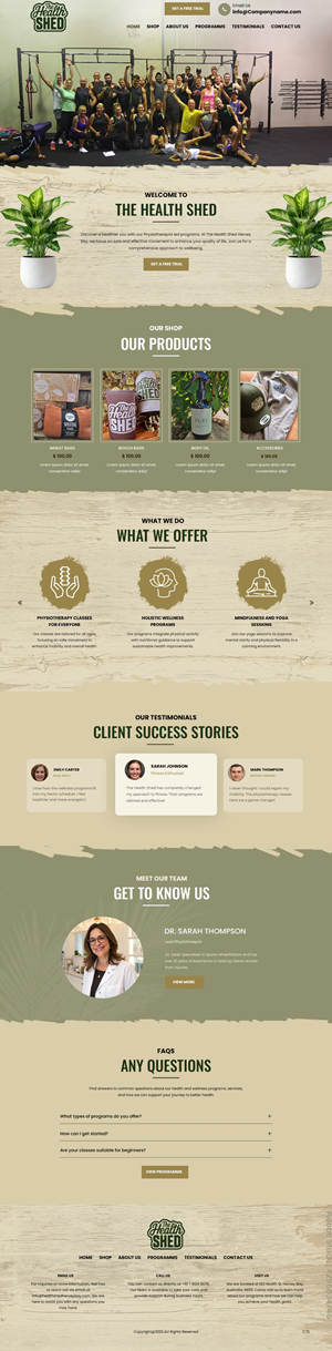 Web Design by pb for this project | Design: #35279304
