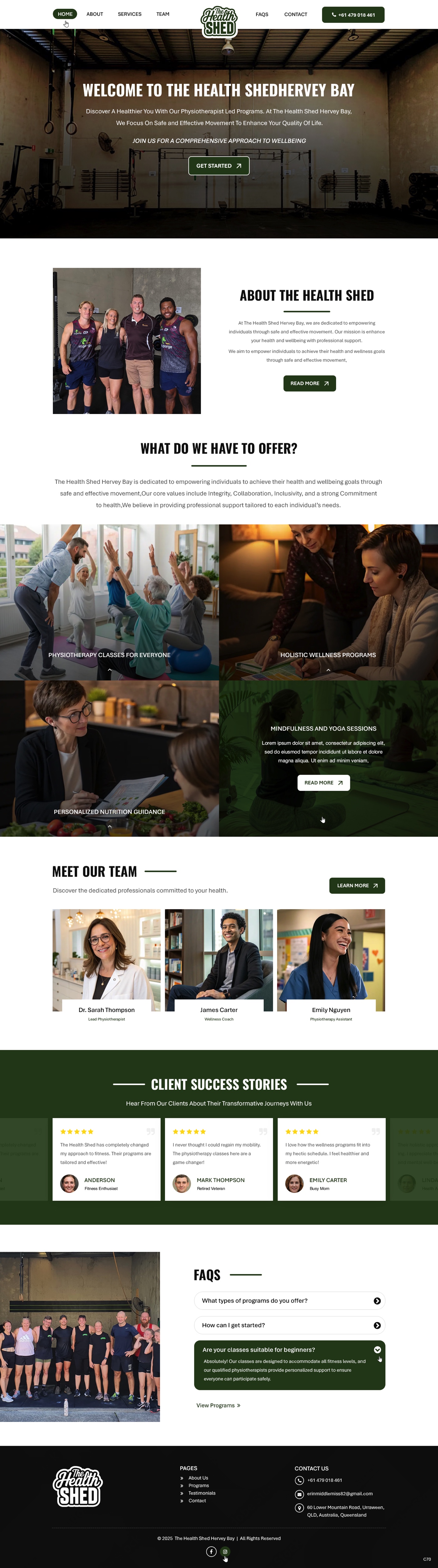 Web Design by pb for this project | Design #35284843