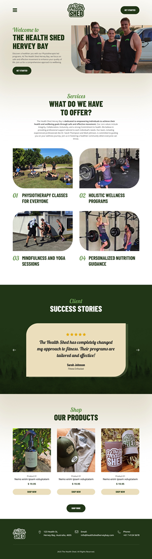 Web Design by pb for this project | Design: #35284874
