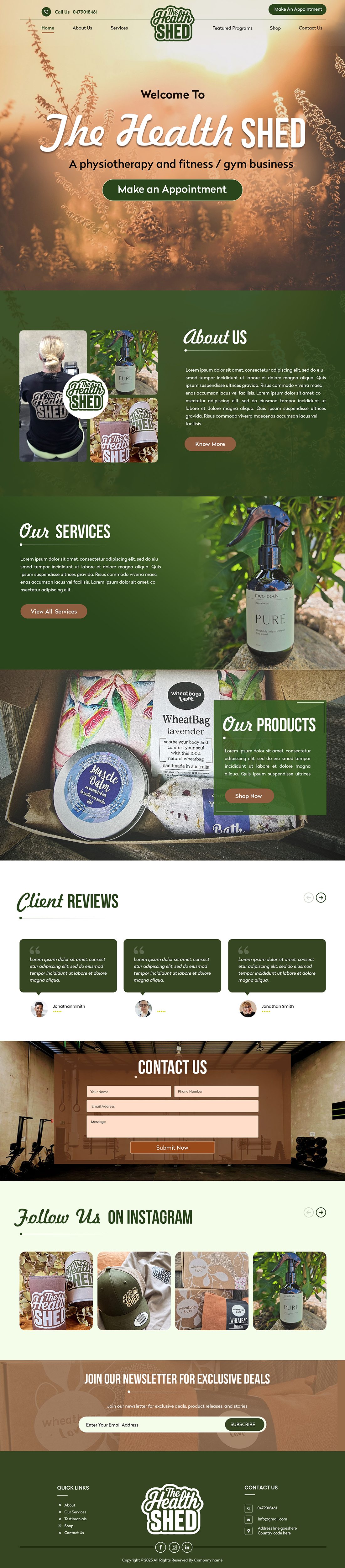 Web Design by Creations Box 2015 for this project | Design #35276839