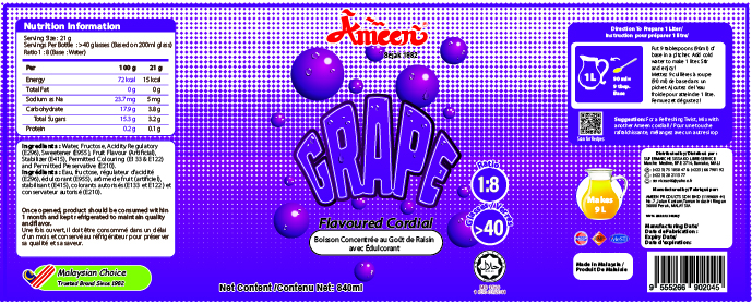 Graphic Design by Kings Bishop Design for Ameen products sdn bhd | Design #35339774