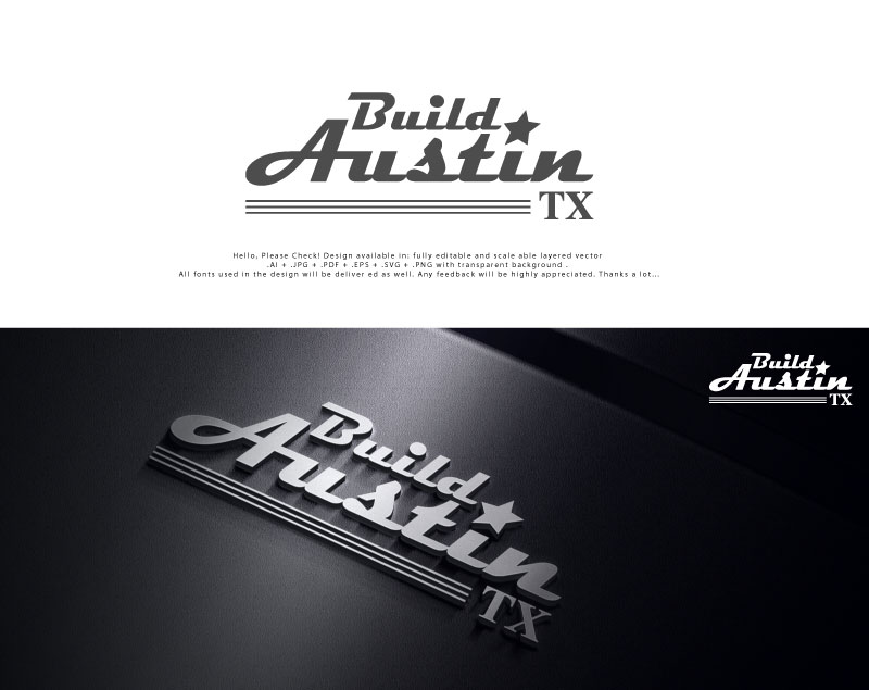 Logo Design by Cliping_path for Build Austin TX | Design #35287588