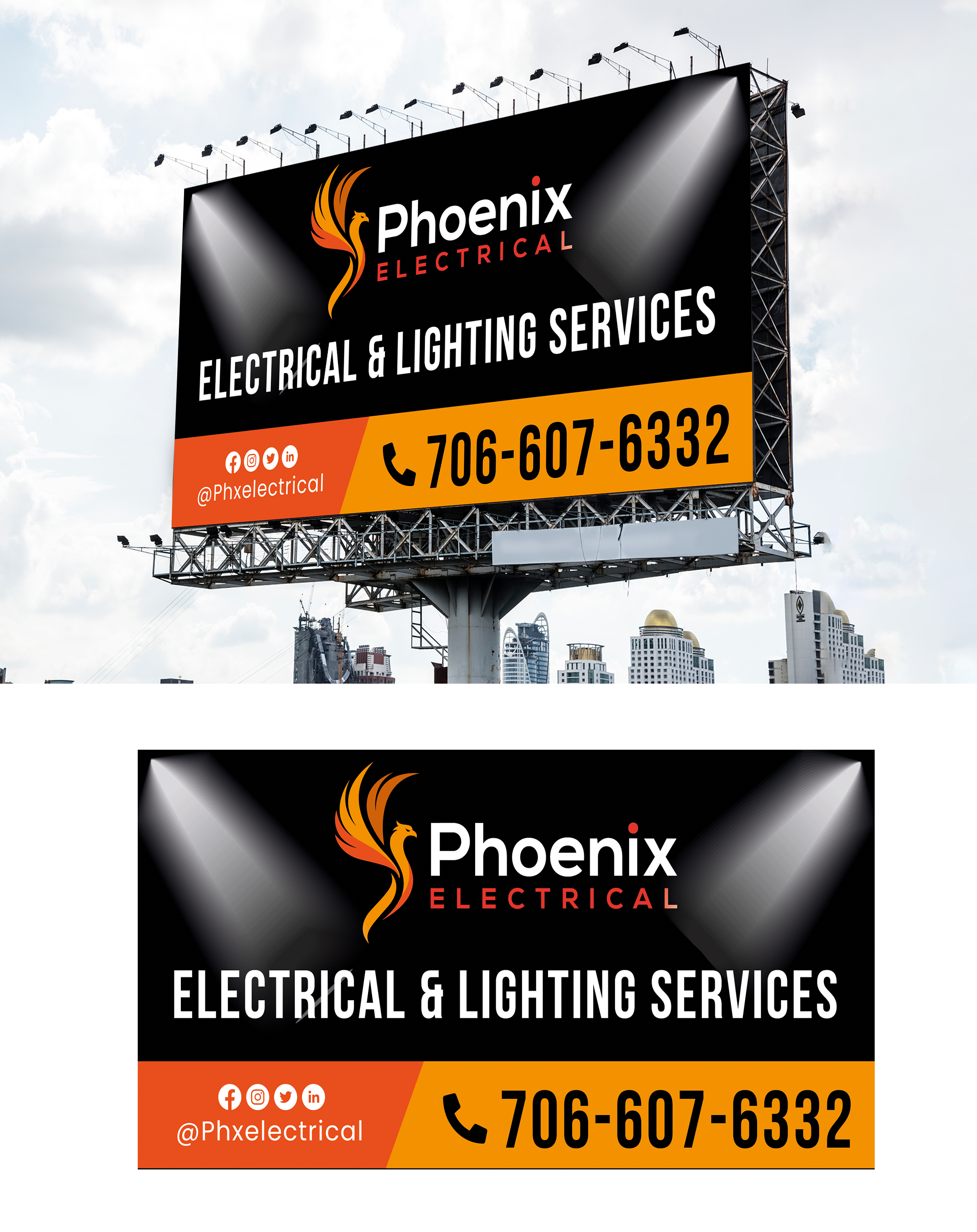 Schilder-Design von WrapTonic24 für Phoenix Electrical LLC | Design #35318242