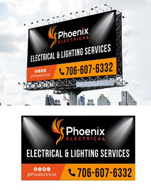 Signage Design by WrapTonic24 for Phoenix Electrical LLC | Design: #35318242