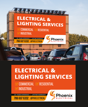 Signage Design by Adi GFX for Phoenix Electrical LLC | Design: #35284566