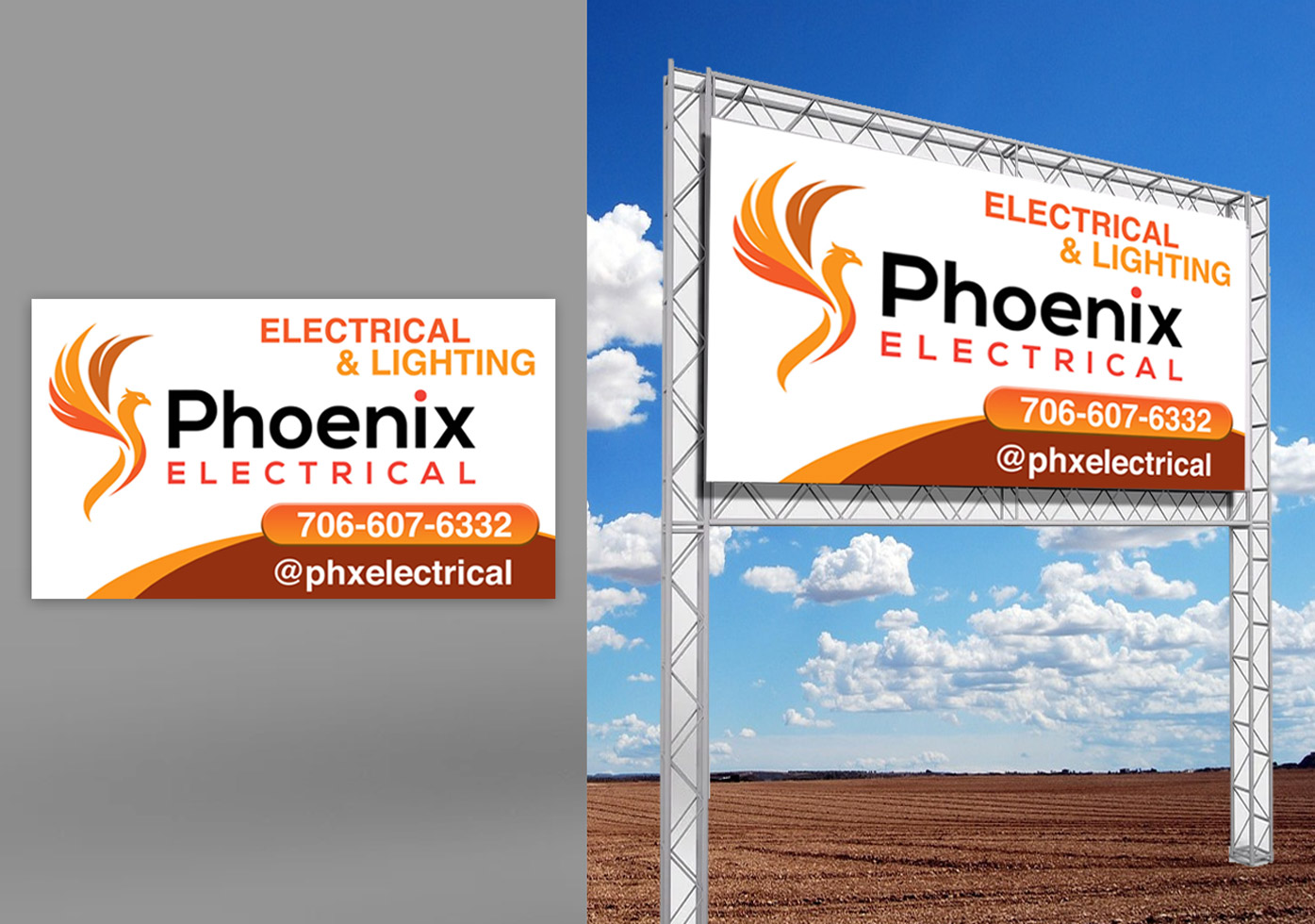 Schilder-Design von DA. für Phoenix Electrical LLC | Design #35276239