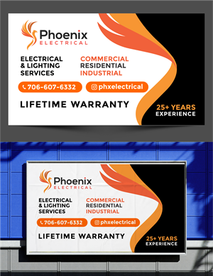 Signage Design by ThiagoB for Phoenix Electrical LLC | Design: #35274232
