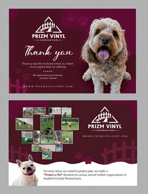 Diseño de Postal por Stan$oul para Prizm Vinyl Corporation | Diseño: #35276137