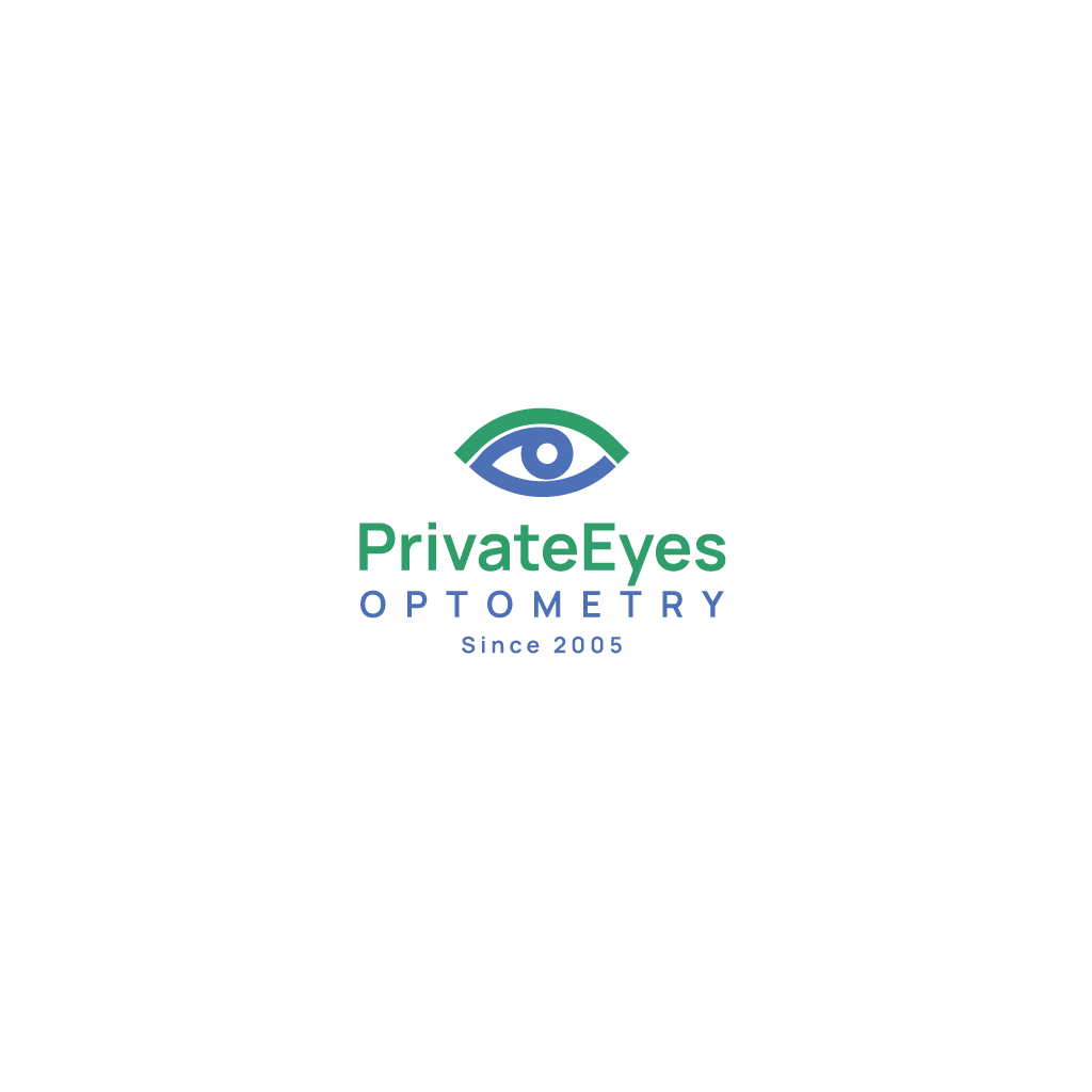 Diseño de Logo por coloratura para Private Eyes Optometry | Diseño #35277107