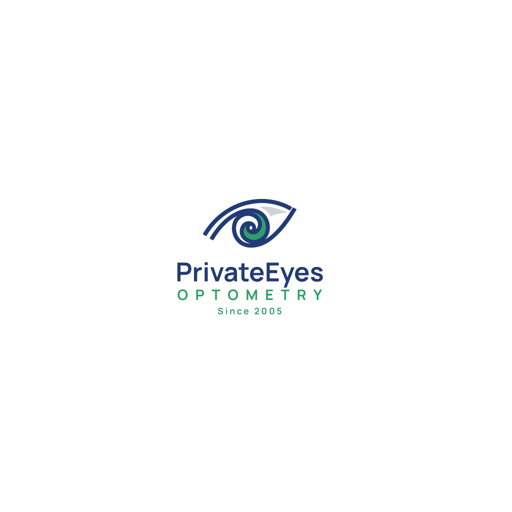 Diseño de Logo por coloratura para Private Eyes Optometry | Diseño #35297464