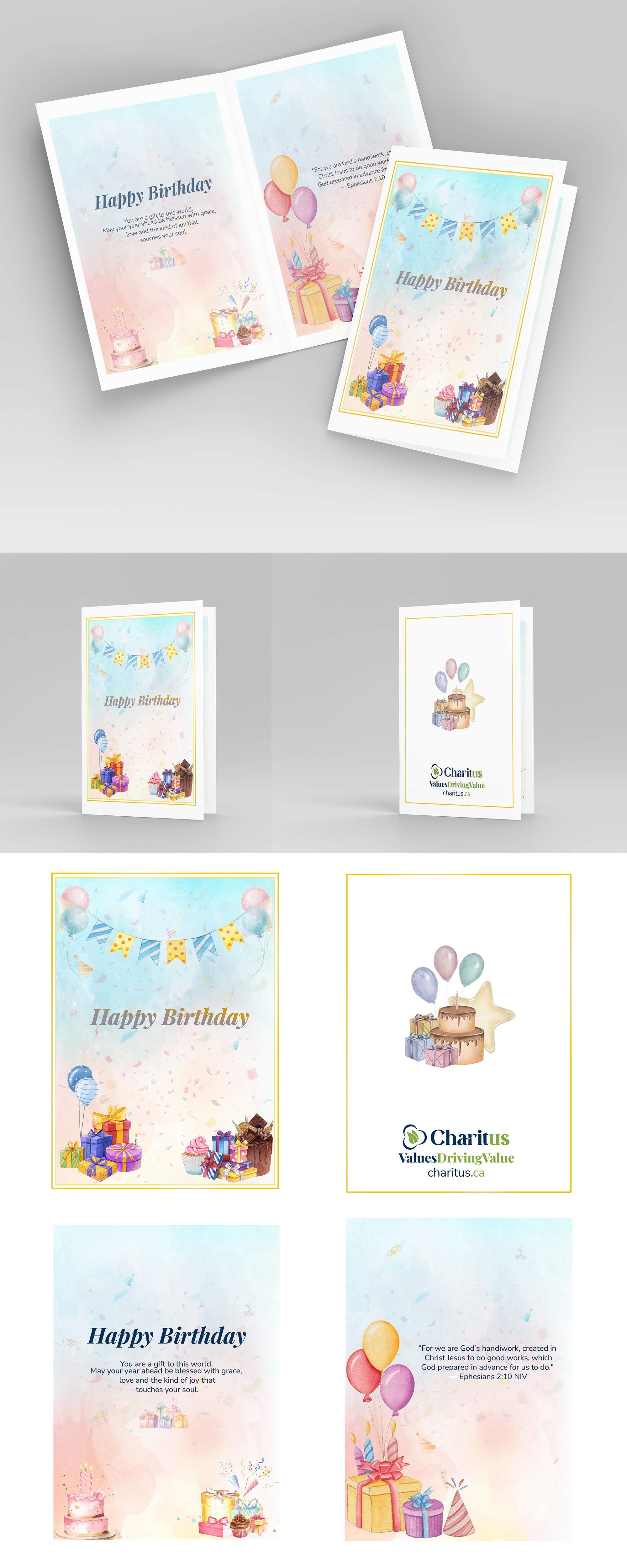 Stationery Design by Design Motion for Charitus | Design #35308193