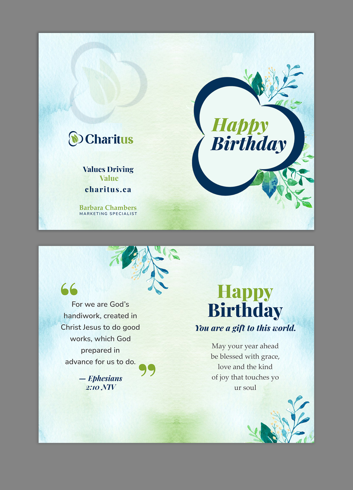 Stationery Design by debdesign for Charitus | Design #35299152