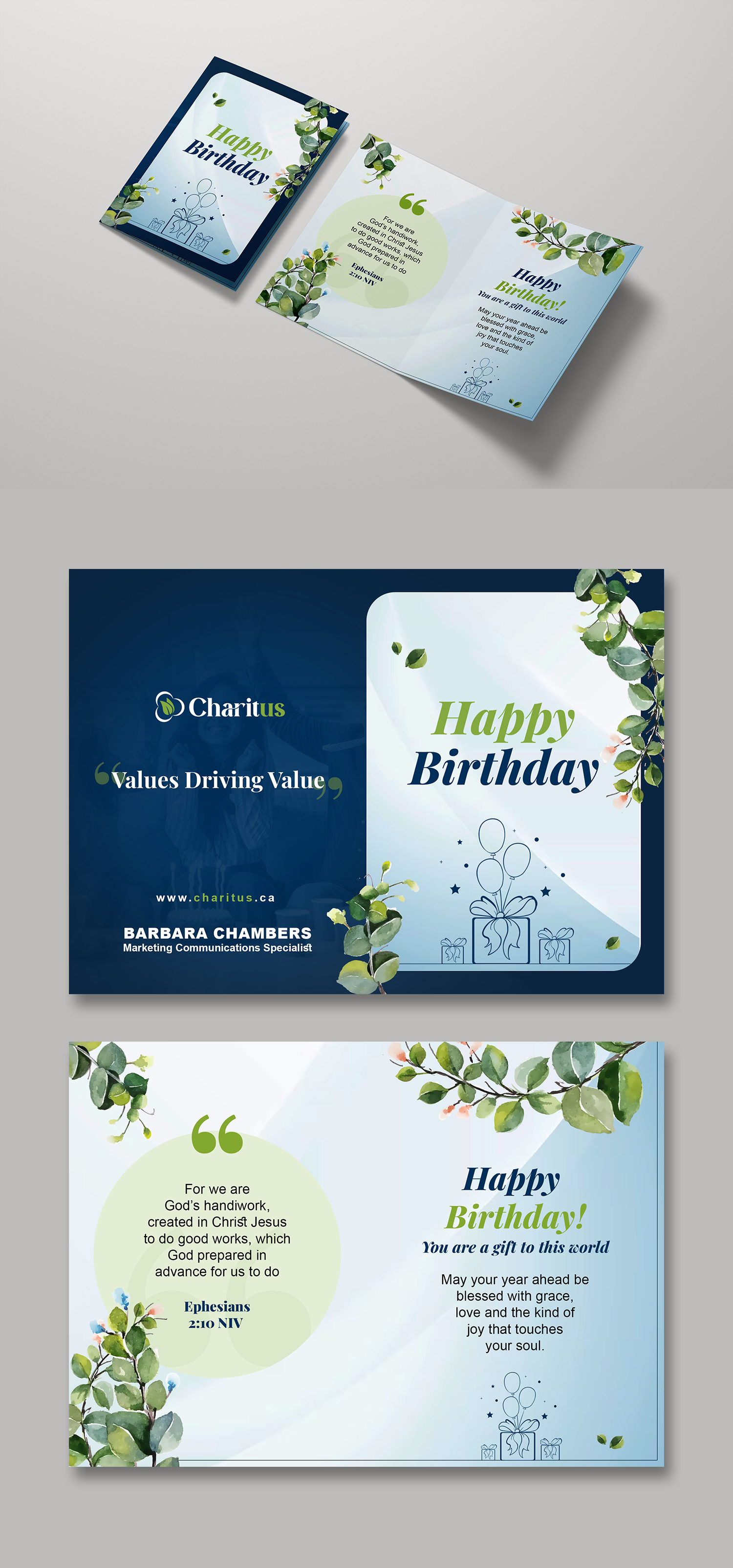 Stationery Design by debdesign for Charitus | Design #35300280