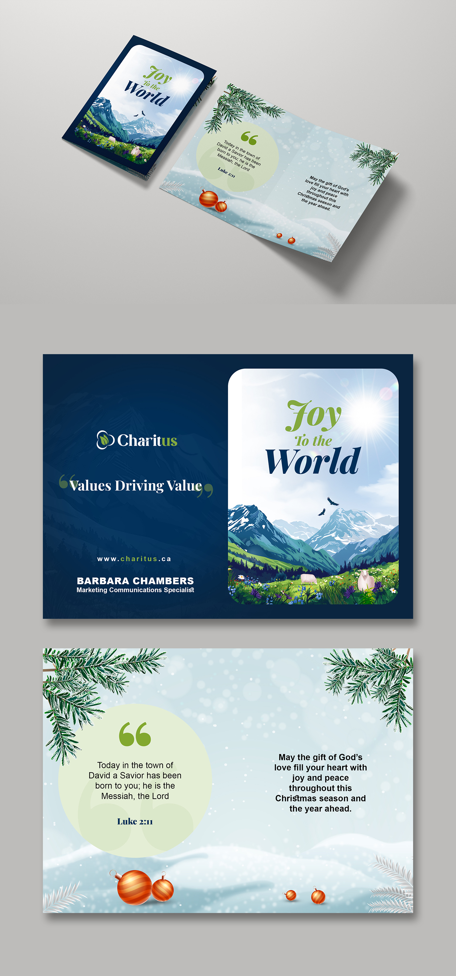 Stationery Design by debdesign for Charitus | Design #35300312